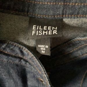 Eileen Fisher Jean jacket Medium